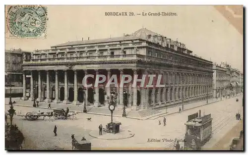 Cartes postales Bordeaux Le grand theatre