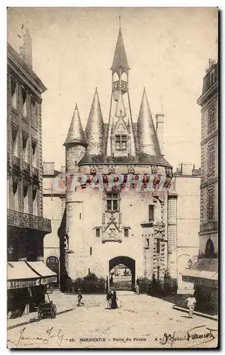 Cartes postales Bordeaux Porte du palais