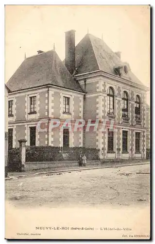 Cartes postales Neuvy le Roi L&#39hotel de ville