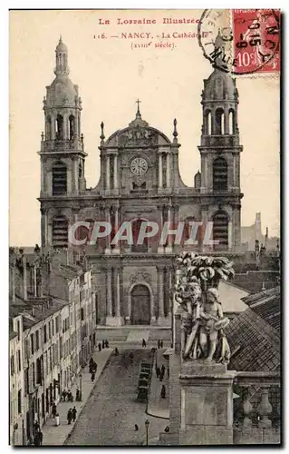 Cartes postales Nancy La cathedrale