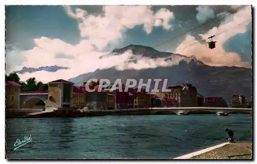 Moderne Karte Grenoble Le Teleferique L&#39isere et la Moucherotte