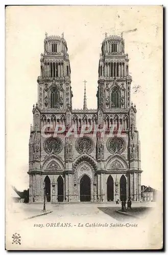 Cartes postales Orleans La cathedrale Sainte Croix