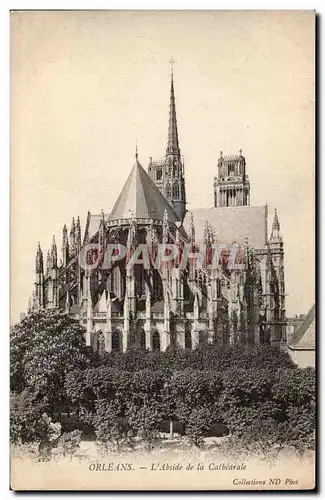 Cartes postales Orleans L&#39abside de la cathedrale