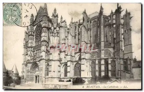 Cartes postales Beauvais La cathedrale