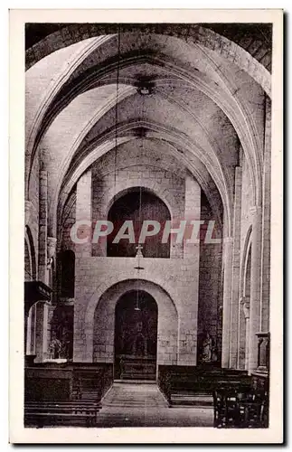 Ansichtskarte AK Morienval Interieur de l&#39eglise la tribune