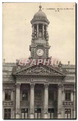 Cartes postales Cambrai Martin et Martine