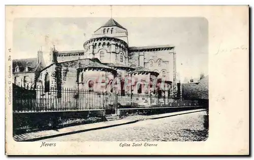 Cartes postales Nevers Eglise Saint Etienne