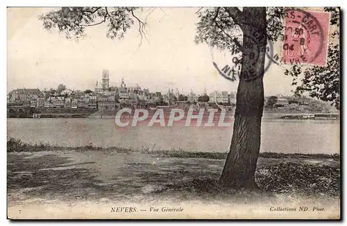 Cartes postales Nevers Vue generale