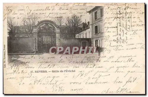 Cartes postales Nevers Grille de l&#39eveche
