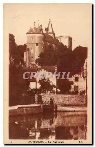 Cartes postales Montargis Le chateau