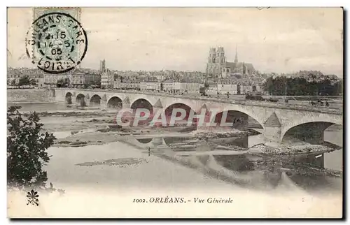 Cartes postales Orleans Vue generale