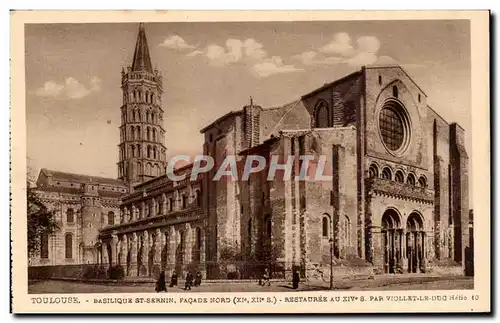 Cartes postales Toulouse Basilique St Sernin