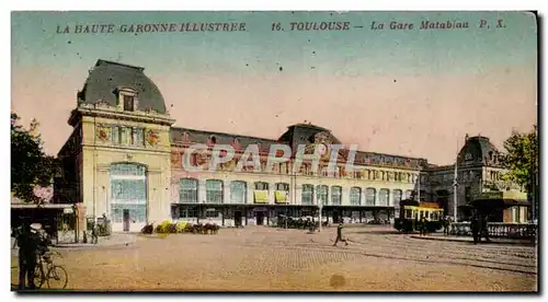 Cartes postales Toulouse La gare Matabiau