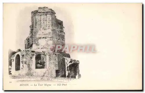 Cartes postales Nimes la tour Magne