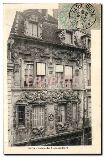 Cartes postales Dijon Maison des ambassadeurs