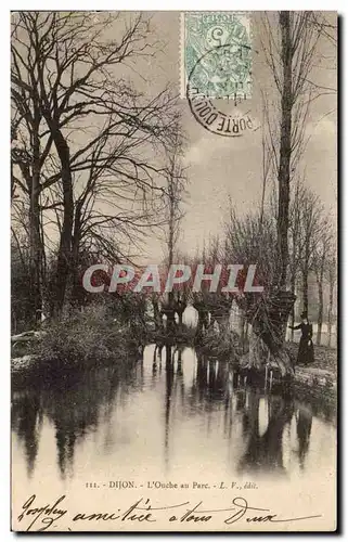 Cartes postales Dijon L&#39Ouche au parc