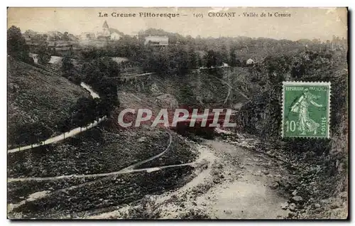 Cartes postales Crozant Vallee de la Creuse