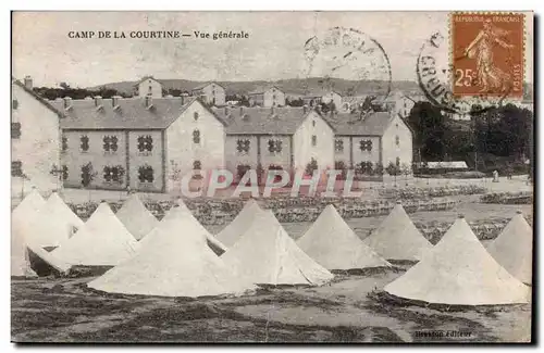 Cartes postales Camp de la Courtine Vue generale