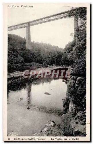 Cartes postales Evaux les Bains Viaduc sur la Tardes