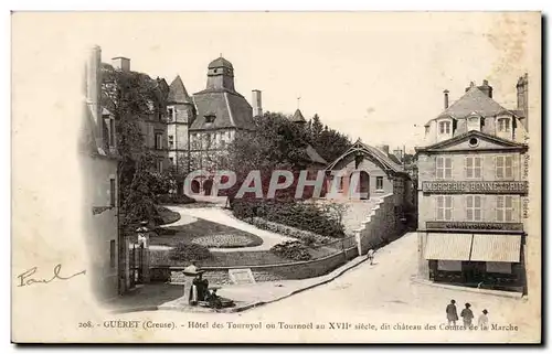 Cartes postales Gueret Hotel des Tournyol ou Tournoel dit chateau des comtes de la Marche