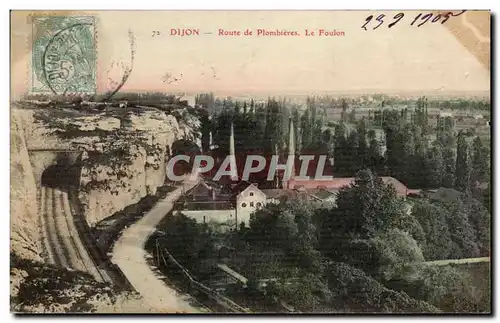 Cartes postales Dijon Route de plombieres Le Foulon