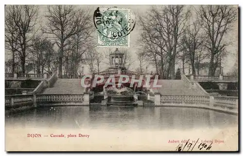 Cartes postales Dijon Cascade Place Darcy