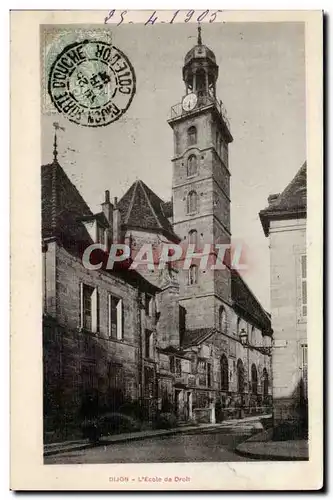 Ansichtskarte AK Dijon L&#39ecole de Droit