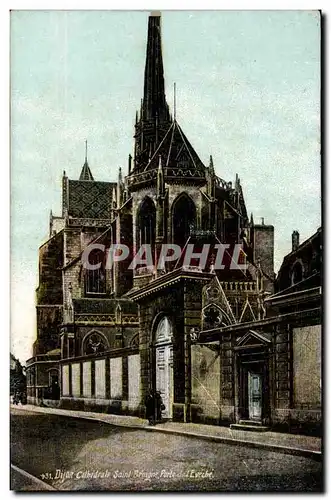 Cartes postales Dijon Cathedrale Saint Benigne Porte de l&#39eveche