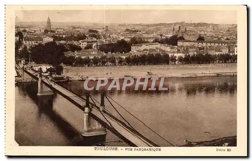 Cartes postales Toulouse Vue panoramique