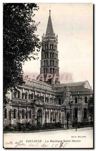 Cartes postales Toulouse La basilique Saint Sernin