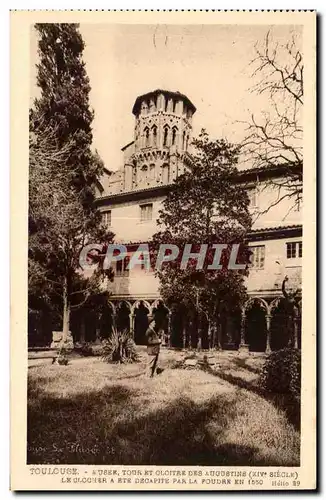 Cartes postales Toulouse Musee Tour et cloitre des Augustins