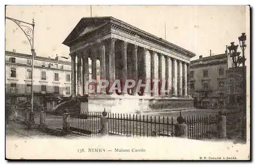 Ansichtskarte AK Nimes Maison carree