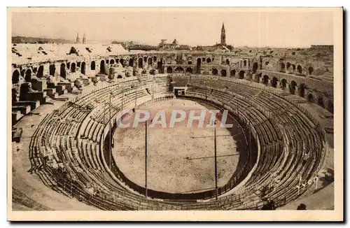 Cartes postales Nimes Les arenes