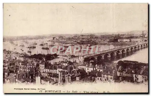 Cartes postales Bordeaux La rade