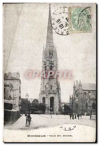 Cartes postales Bordeaux Tour St Michel