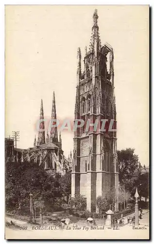 Cartes postales Bordeaux La Tour Pey Berland