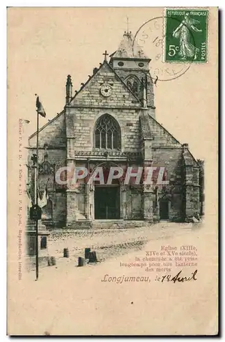 Cartes postales Longjumeau Eglise