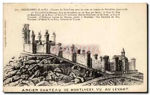 Cartes postales Ancien chateau de Montlhery