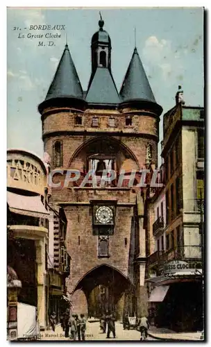 Cartes postales Bordeaux La grosse cloche