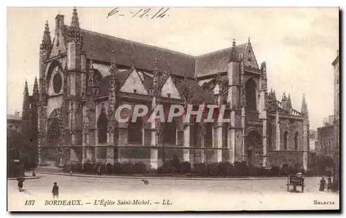 Cartes postales Bordeaux L eglise Saint Michel