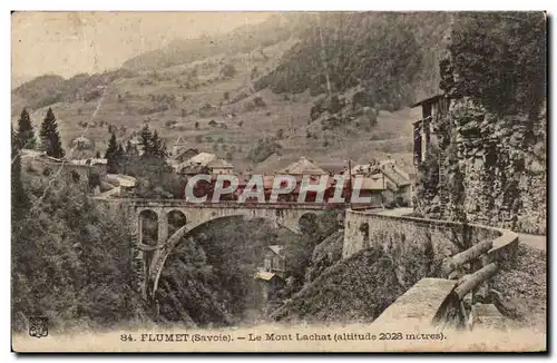 Cartes postales Flumet le mont Lachat