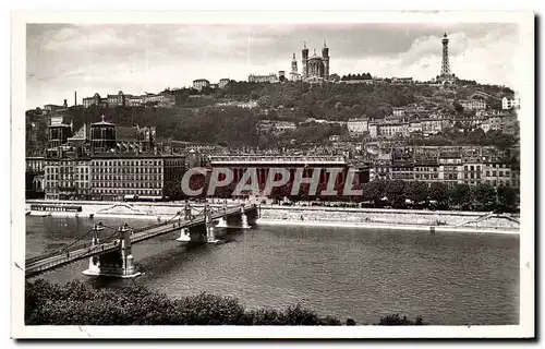 Cartes postales moderne Lyon Saint Jean et Fourviere