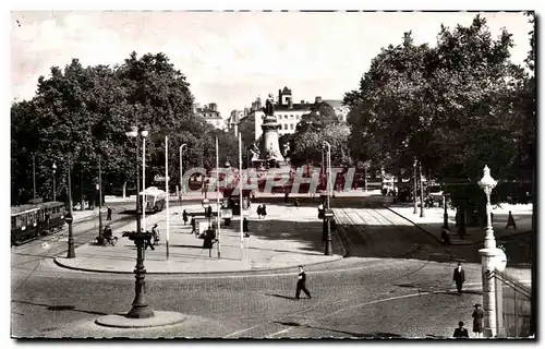 Cartes postales moderne Lyon Place Carnot et statue de la Republique