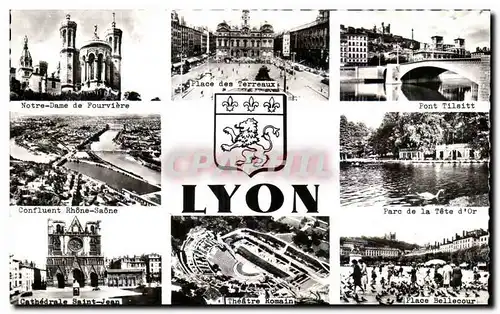 Cartes postales moderne Lyon