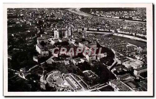 Moderne Karte Lyon Colline de Fourviere