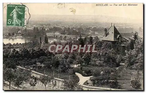 Cartes postales Meulan Vue sur les Mureaux