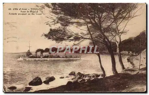 Cartes postales Toulon Anse de Magaud