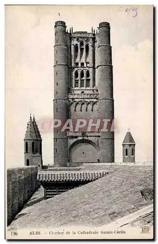 Cartes postales Albi Clocher de la cathedrale Sainte Cecile