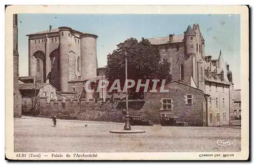 Ansichtskarte AK Albi Palais de l archeveche