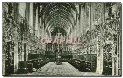 Cartes postales Albi Cathedrale Sainte Cecile le choeur